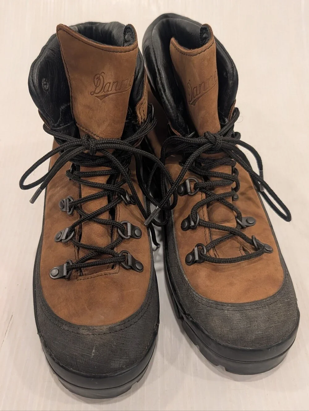 DANNER Combat Hiker 43515X Brown and Black Men's Hiking Boots Size 9